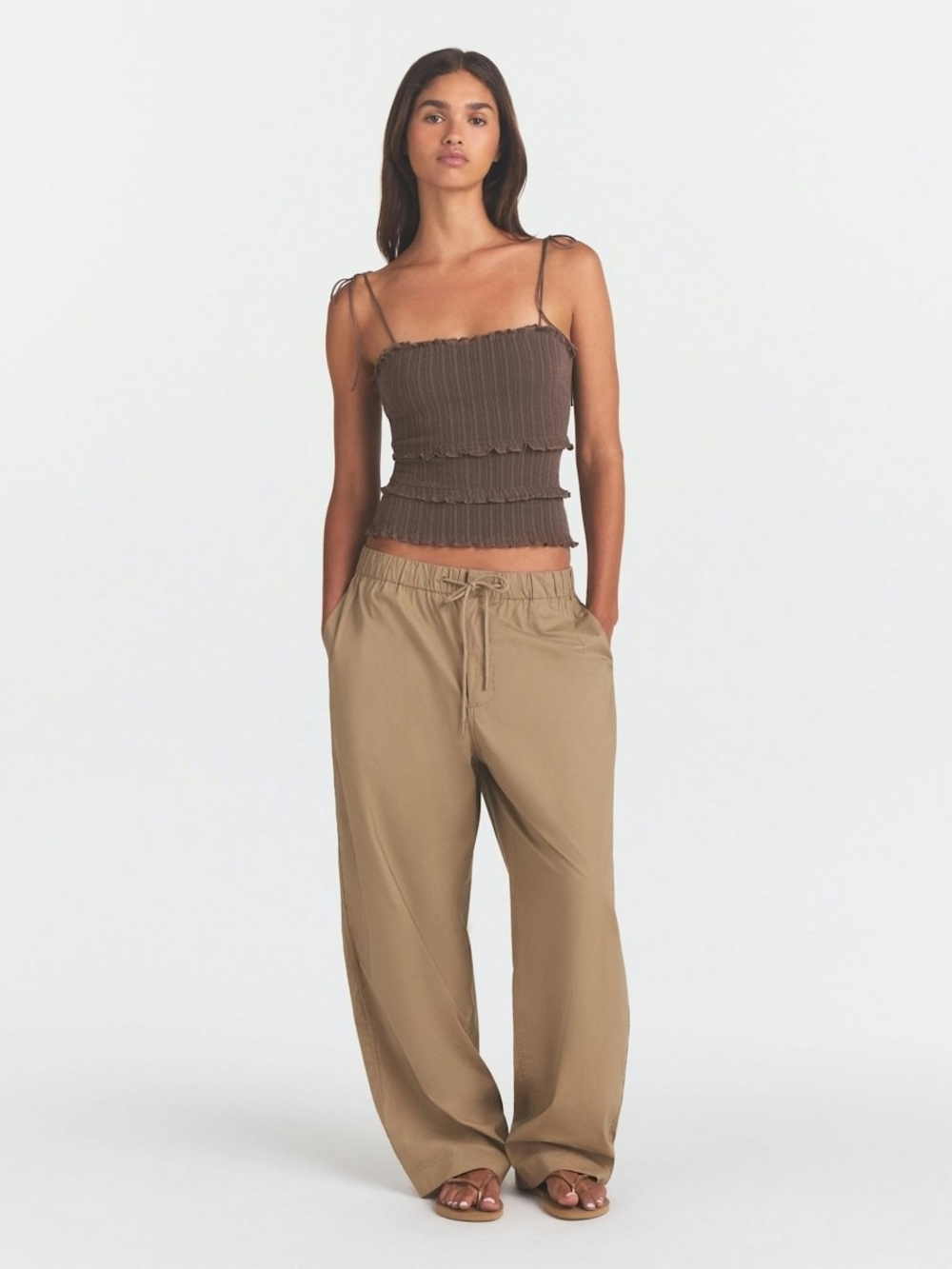 SKIMS oversized straight leg pant